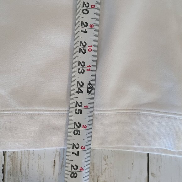 Nike White Clemson Tigers Club Fleece Sweatshirt Mens Med Collegiate Athletic - Picture 7 of 7